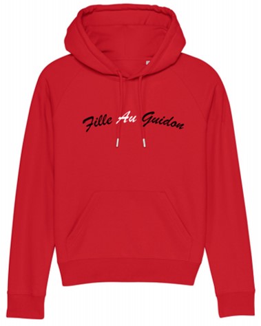 SWEATSHIRT AMI DE COEUR ROUGE MOLLETON NOIR - Ami Paris | Chez Maman Rouen