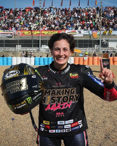 Ana Carrasco championne du monde moto vitesse WCR 2025